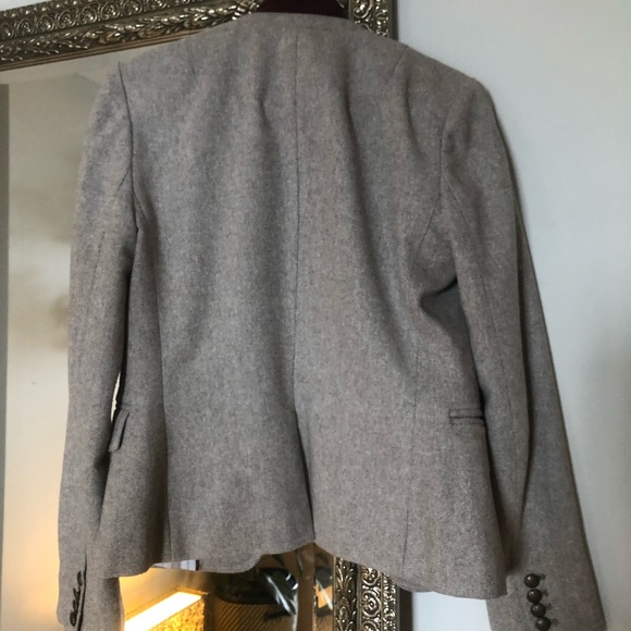 Wool blend BR blazer s 4 - Picture 9 of 9